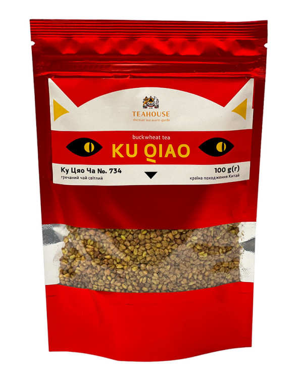 Чай гречаний світлий "Teahouse" Ку Цяо Ча № 734, 100 г Чай гречаний світлий "Teahouse" Ку Цяо Ча № 734, 100 г - фото