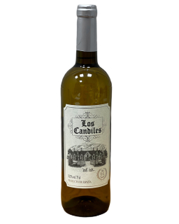 Вино Los Candiles (полусладкое, белое, Испания) 0,75л, 6шт/ящ - фото