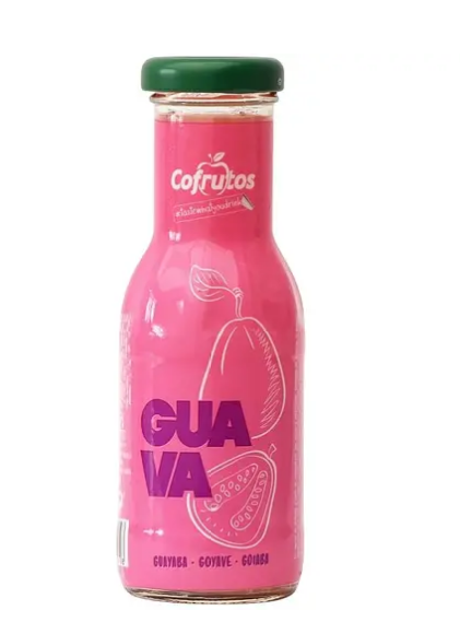 Нектар Cofrutos Guava гуава 200 мл,(стекло) 24 шт/ящ. - фото