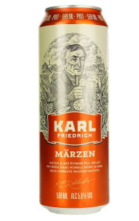 Пиво Karl Friedrich Märzen светлое фильтрованное 5% 0,568 л - фото