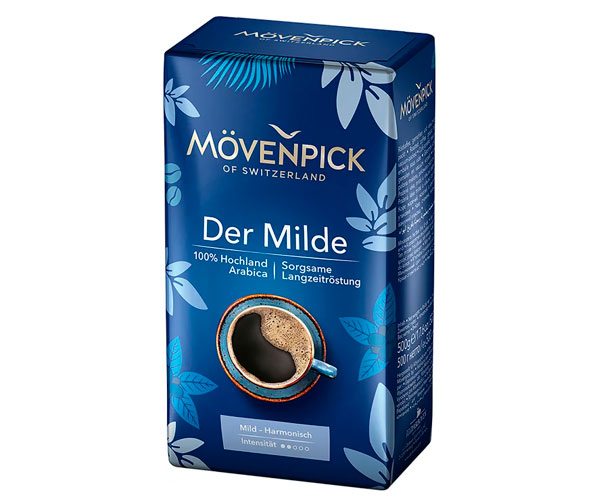 Movenpick Der Milde 500гр (100/0) Кава мелена - фото