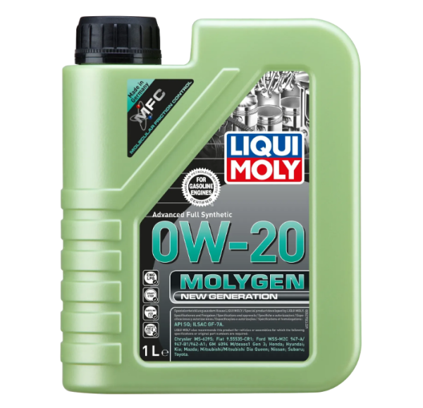 Моторна олива LIQUI MOLY Molygen New Generation 0W-20 1 л - фото
