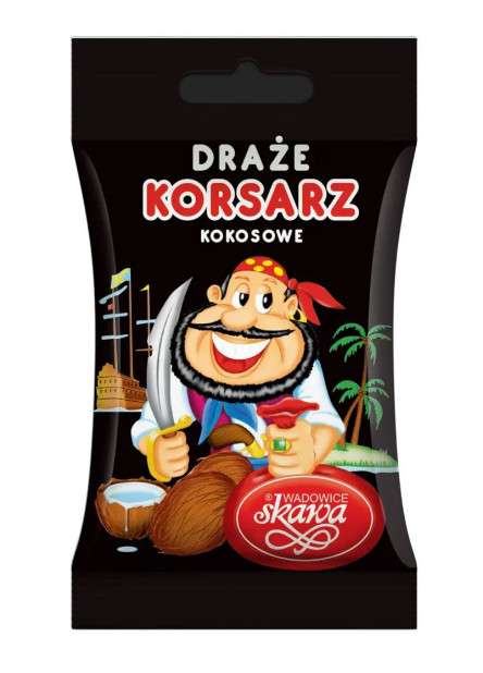 Драже Korsar польського виробництва, 60 г - фото