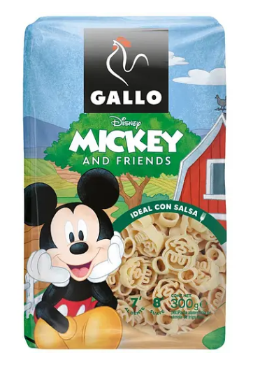Макаронні вироби Gallo Disney Mickey Halloween 300 г - фото
