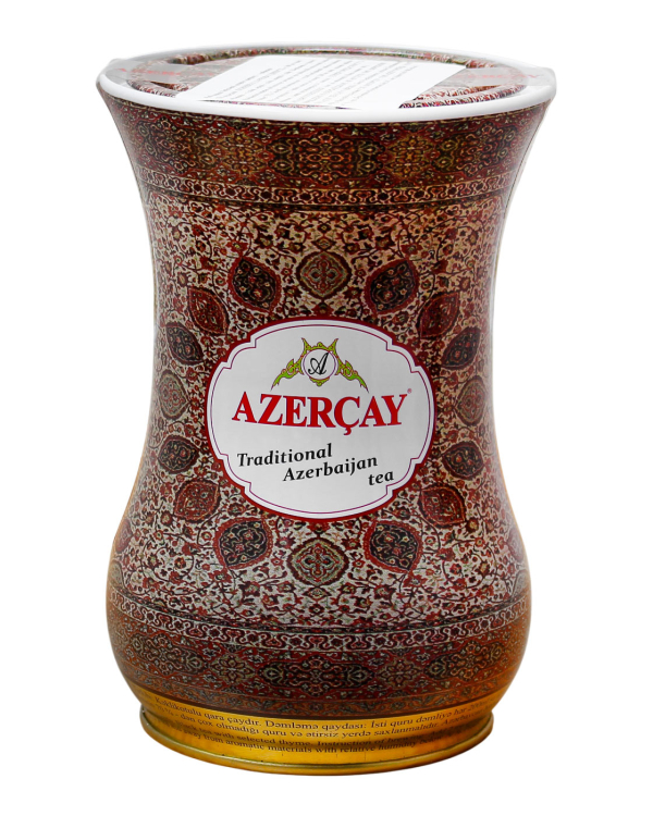 Подарунковий чай чорний з чебрецем Azercay Армуду Килим, 100 г (ж/б) - фото