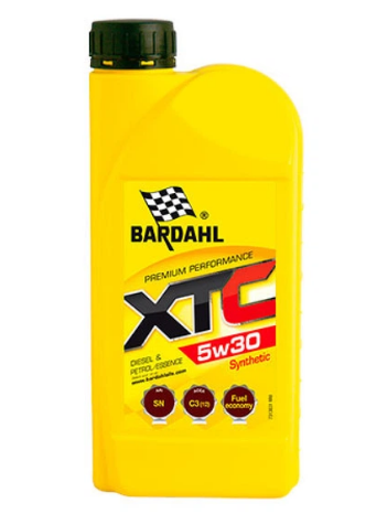 Моторна олива BARDAHL XTC 5W-30 синтетична, 1 л (36311) - фото
