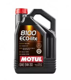 Моторна олива Motul 8100 Eco-lite 5W-30 5 л (108214) - фото
