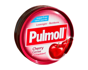 Льодяники Pulmoll вишня, без цукру 45г, 10 шт/ящ - фото
