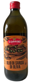 Масло оливковое COPPINI SANSA рафинированное 1л, 12шт/ящ - фото