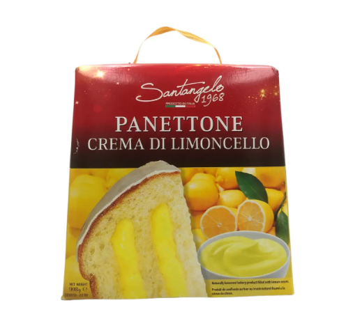 Паска Santangelo PANETTONE alla crema di limone, 908г 8061, 6шт/ящ - фото