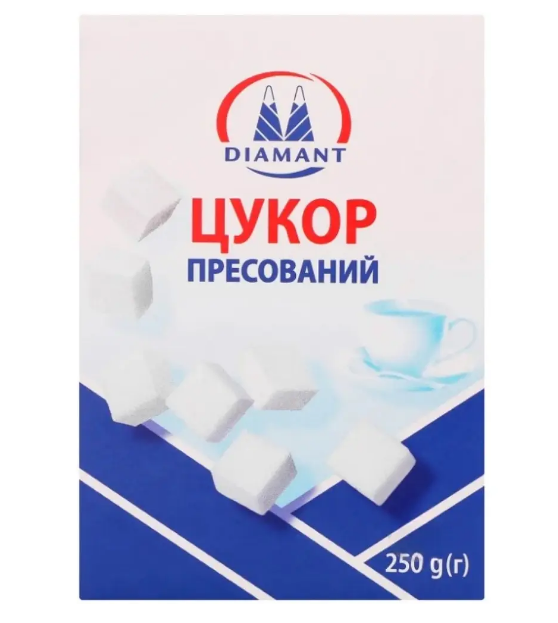 Цукор пресований DIAMANT 250 г - фото
