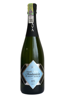 Вино ігристе Cava Tentacion Brut Seco 0,75 л (біле, напівсухе, Іспанія) - фото