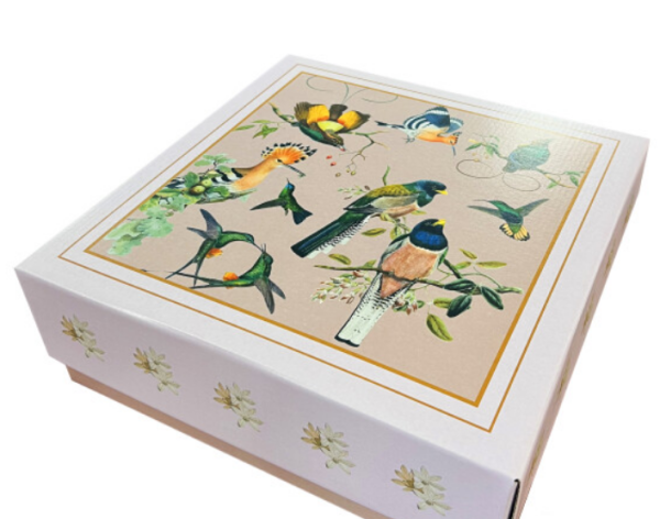 Коробка 300*300*80мм Птахи - фото