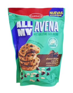 Печиво Cuetara All My Avena Trozos Choco з шоколадними крихтами,160 г - фото