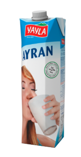 Айран турецький йогуртовий напій 1л 1,7% жирність Tetra Pack TM Yayla - фото