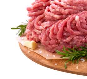 Фарш свинячій в/г - фото