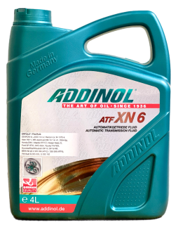 Рідина для автоматичних коробок передач ADDINOL ATF XN 6, 4л. - фото