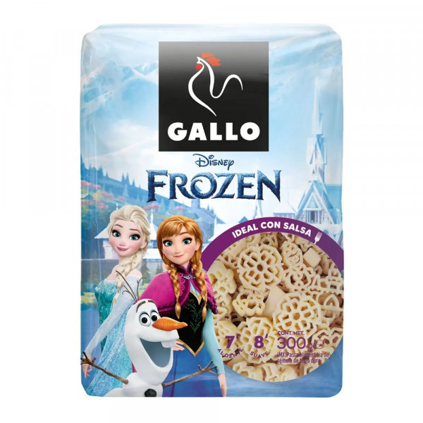 Макаронні вироби Gallo Disney Frozen 300 г, 12 шт/ящ, - фото
