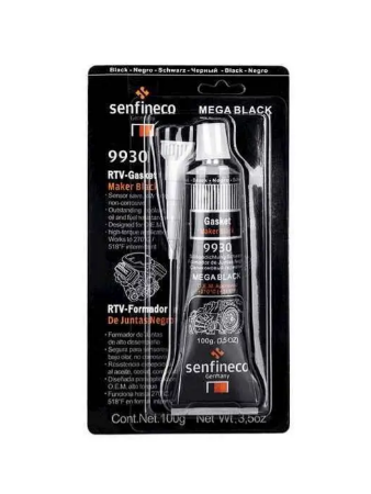 Герметик силіконовий чорний RTV Silicone - фото