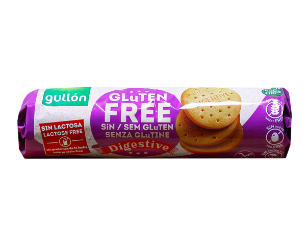 Печиво GULLON, без глютену, Digestive, 150г, 12шт/ящ - фото