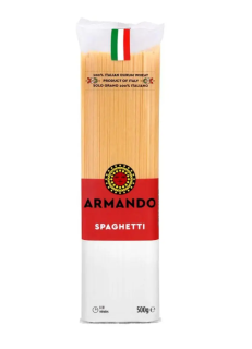 Макароны ARMANDO SPAGHETTI 500г, 24шт/ящ - фото
