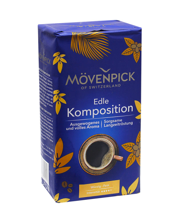 Кофе молотый Movenpick Edle Komposition, 500 г (4006581012162) - фото