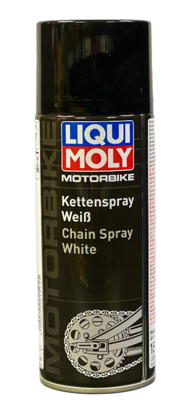 Мастило біле для ланцюгів мотоциклів MOTORBIKE KETTENSPRAY WEISS 0,4л - фото