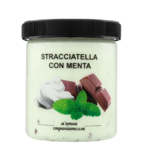 Морозиво "Страчіателла №3" ТМ "La Gelateria italiana",330г/6шт - фото