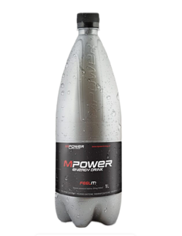Енергетичний напій MPOWER з додаванням яблучного соку 20% 1л ПЕТ 6шт/ящ - фото