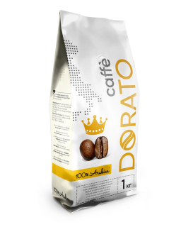 Кава в зернах Dorato 100% Arabica, 1 кг - фото