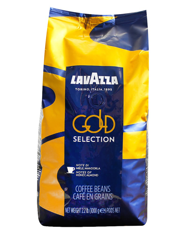 Кава в зернах Lavazza Espresso Gold Selection, 1 кг (70/30) (8000070043206) - фото