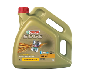 Моторна олива Castrol EDGE Titanium 5W-40 4L 4 л - фото
