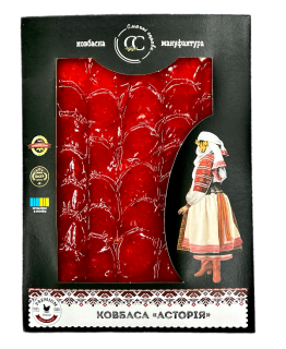 Колбаса Астория нарезка 150 г - Смачні Справи - фото