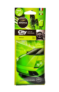 Ароматизатор в авто Aroma Car City Card Lemon - фото