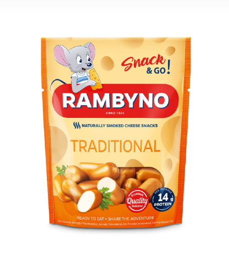 Плавлений сирок Rymbyno Snack  оригінал 75 г - фото