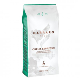 Кава в зернах Carraro Crema Espresso, 1 кг (80/20) (8000604001177) - фото