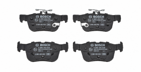 Колодки гальмівні дискові BOSCH 0986494839 - фото