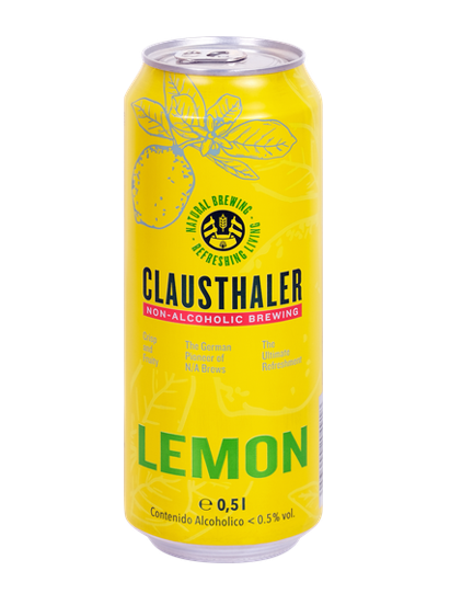 Пиво Clausthaler Lemon Лимон безалкогольне фільтроване 0,5 л - фото