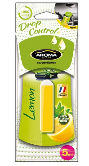 Ароматизатор в авто Aroma Car Drop Control Lemon - фото