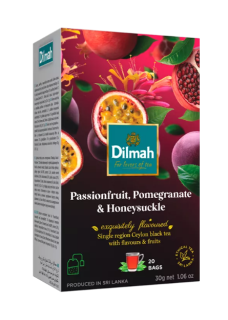 Чай Dilmah Маракуя та Гранат з/я 20х1,5г(12) - фото