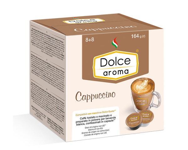 Капсула  Dolce Aroma  CAPPUCCINO DG (16 шт.пак) - фото