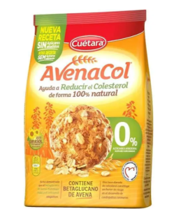 Печиво Cuetara Avenacol Rustica без цукру,250 г,6 шт/ящ. - фото