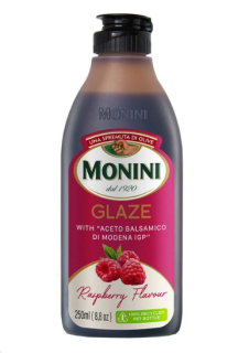 Соус Monini Glaze вкус малины с бальзамическим уксусом 250 г - фото