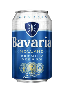 Пиво Bavaria Premium светлое фильтрованное 5% 0,33 л - фото