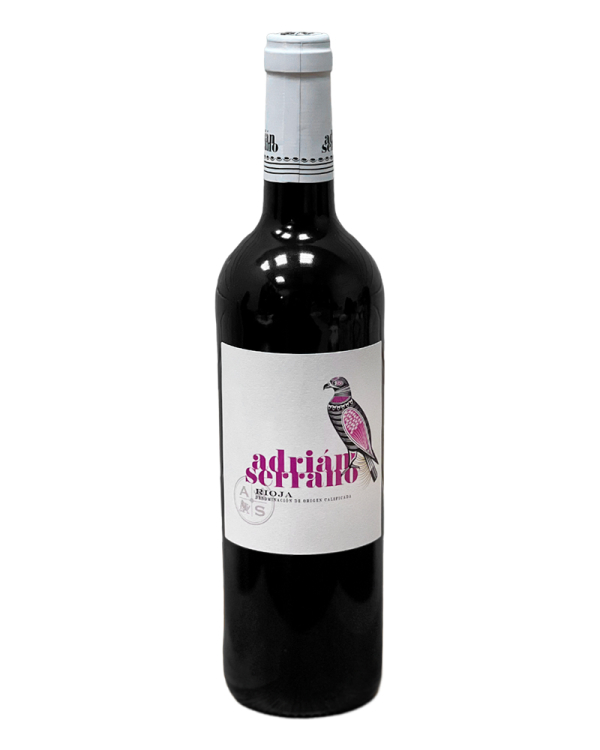 Вино Adrian Serrano"Tinto" Rioja (сухе,черв,Іспанія) 0,75л, 6шт/ящ - фото