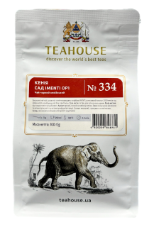 Чай черный Teahouse Кения сад IMENTI ОР1 100 г - фото