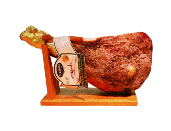 Шинка Прошуто Dolcemilia на кістці Simonini, сиров'ялена - фото