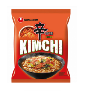 Лапша Рамен Кимчи 120г (мульти-пак) ТМ "Nongshim" - фото