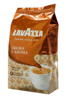 Кава в зернах Lavazza Crema e Aroma, 1 кг (60/40) (8000070025400) - фото