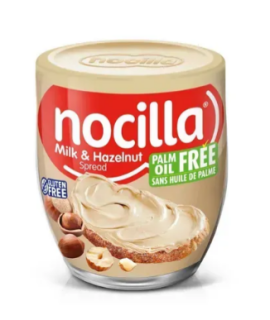Шоколадна паста Nocilla молочна з фундуком 180 г,12 шт/ящ, - фото